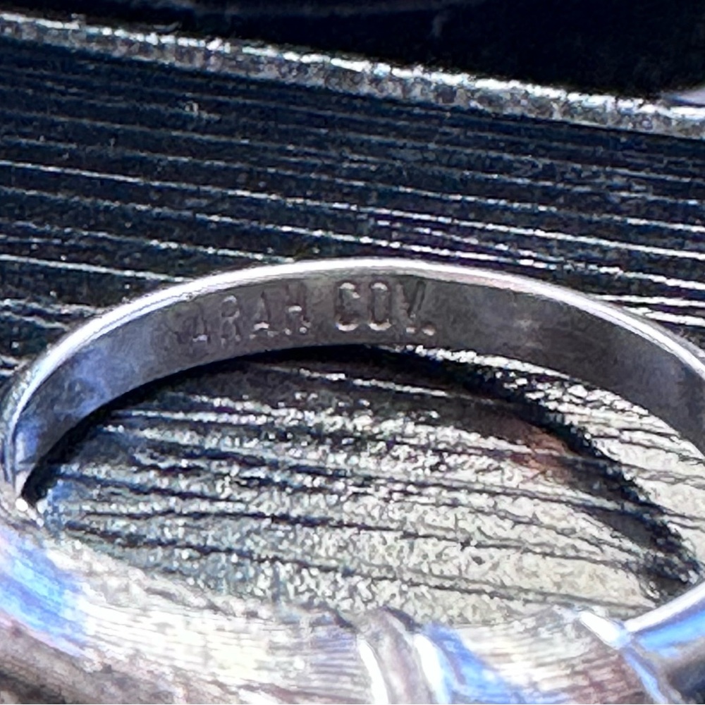 Vintage Sarah Coventry Bamboo Ring - Picture 3 of 5